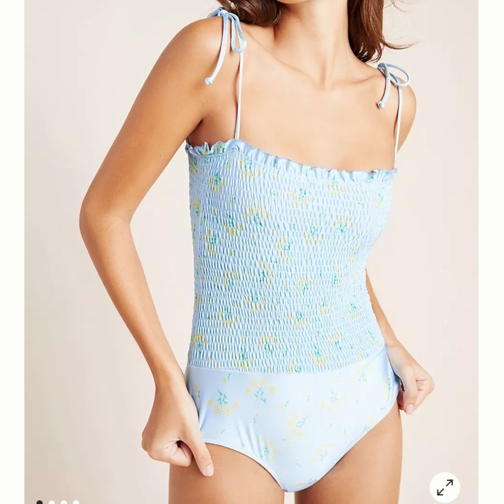 Faithfull The Brand Anja One Piece swimsuit in the La Fica Floral Print Small